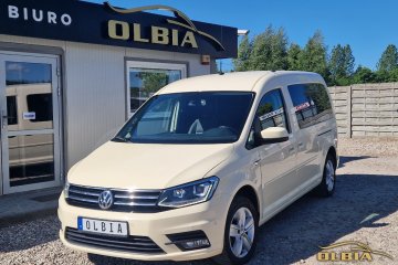 VW Caddy 2.0 TDI DSG – przystosowany do przewozu osoby na wózku